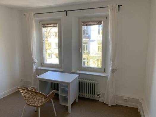 WG-Zimmer zur Miete 780 € 24 m² Geschoss 3/4 frei ab sofort Bieberstraße 2 Rotherbaum Hamburg 20146