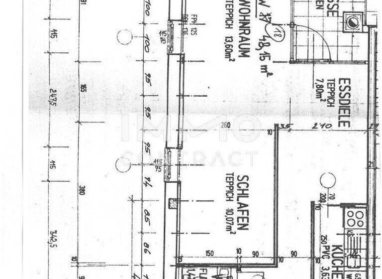 Wohnung zur Miete 374 € 2 Zimmer 48,2 m² Grabenhof Wels 4600