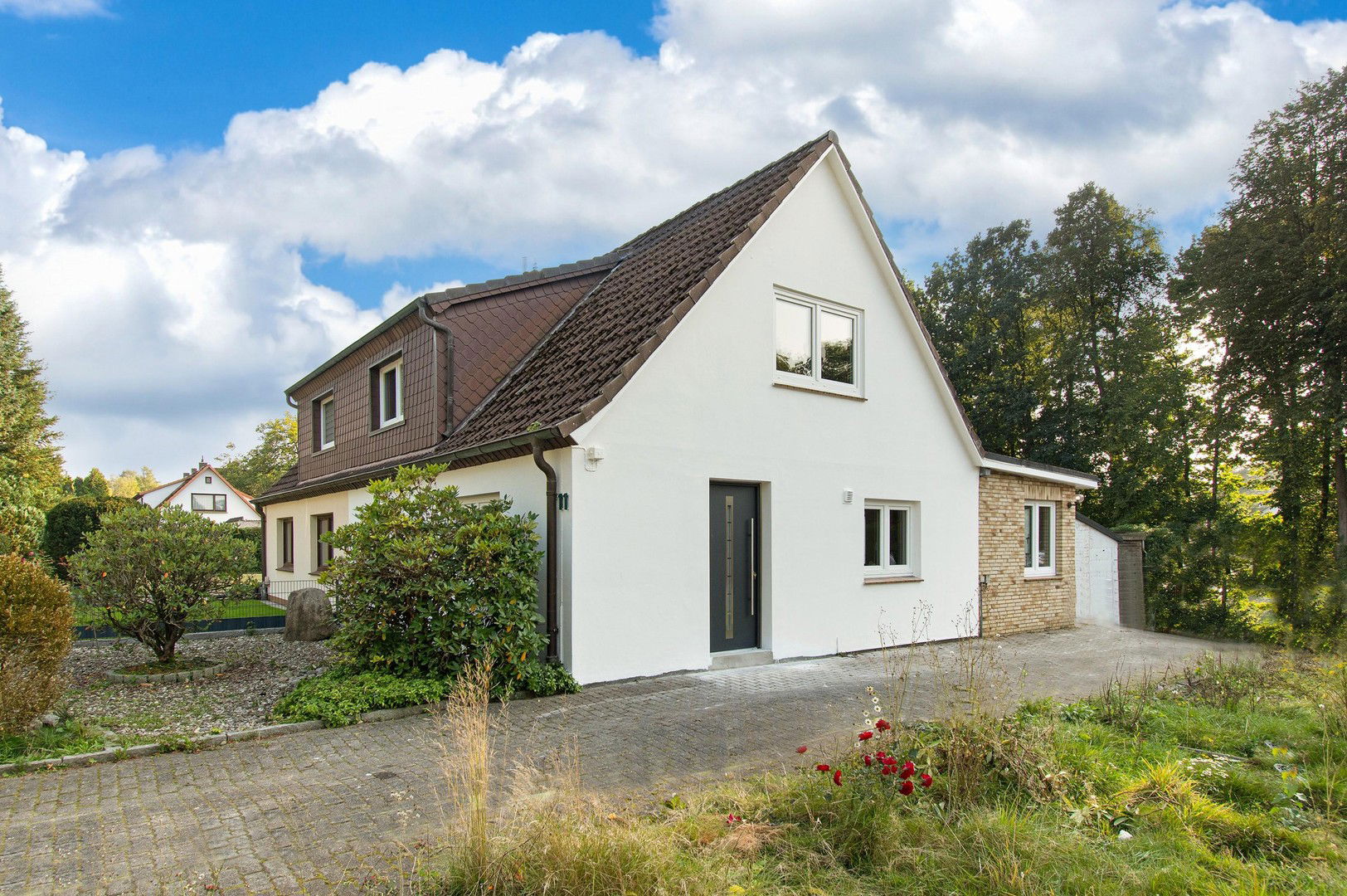 Doppelhaushälfte zum Kauf provisionsfrei 478.500 € 4,5 Zimmer 122,5 m²<br/>Wohnfläche 343 m²<br/>Grundstück Am Reesenbüttel Ahrensburg 22926