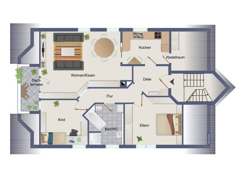Wohnung zum Kauf 260.000 € 3 Zimmer 80,8 m² Enzberg Mühlacker / Enzberg 75417