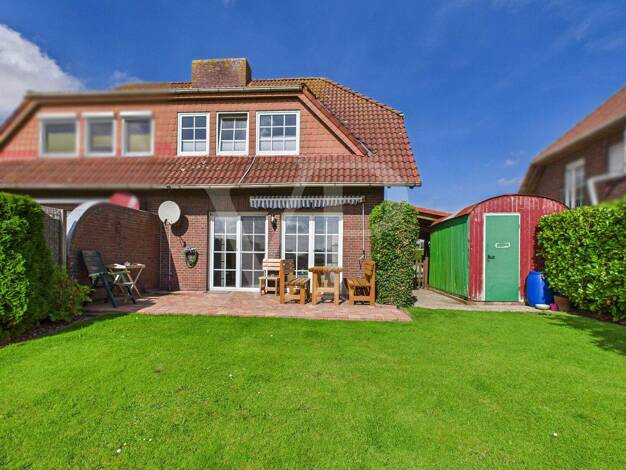 Doppelhaushälfte zum Kauf 189.000 € 4 Zimmer 107 m² 332 m² Grundstück Utgast Holtgast 26427