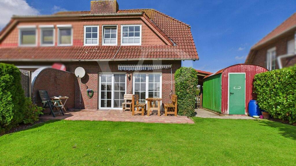 Doppelhaushälfte zum Kauf 189.000 € 4 Zimmer 107 m² 332 m² Grundstück Utgast Holtgast 26427