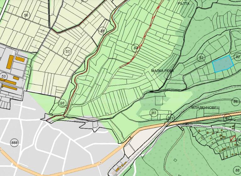 Landwirtschaftliche Fläche zum Kauf 9.511 € Gorna malina