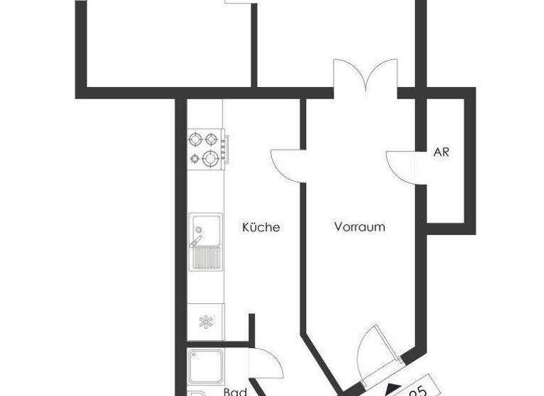 Wohnung zur Miete 664 € 2 Zimmer 72,1 m² 3. Geschoss Annenstraße 21a Gries Graz 8020
