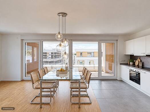 Penthouse zur Miete - Erstbezug 1.960 € 4 Zimmer 103,6 m² 4. Geschoss frei ab sofort Ramat-Gan-Straße 18&20 Weinheim Weinheim 69469