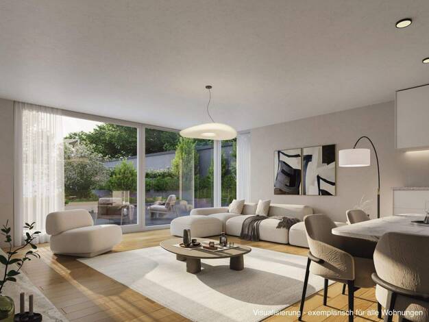 Wohnung zum Kauf - Neubau provisionsfrei 480.000 € 3 Zimmer 80 m² 1. Geschoss Horbacher Straße 116 Richterich Aachen 52072