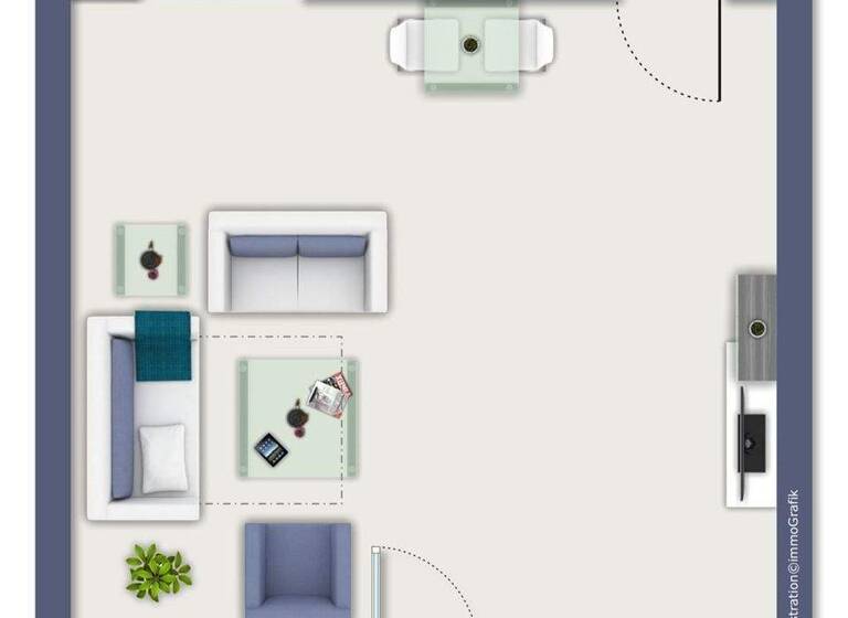 Studio zur Miete 590 € 1 Zimmer 43 m² 1. Geschoss Bad Honnef 53604