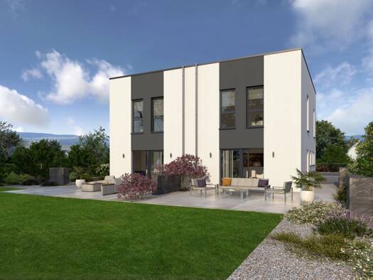 Doppelhaushälfte zum Kauf - Erstbezug 1.010.900 € 4 Zimmer 122,7 m² 500 m² Grundstück Waiblingen 71334
