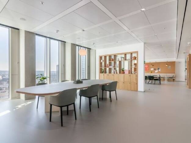 Büro-/Praxisfläche zur Miete 109 € 10 m² Bürofläche teilbar von 5 m² bis 10 m² Brüsseler Straße 1-3 Gallus Frankfurt am Main 60528