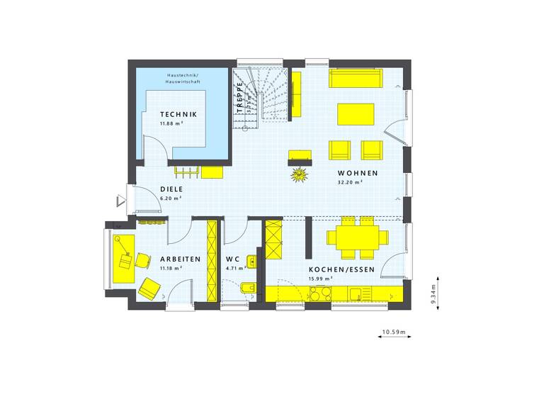 Einfamilienhaus zum Kauf 862.257 € 5 Zimmer 164 m² 700 m² Grundstück Langendiebach Erlensee 63526