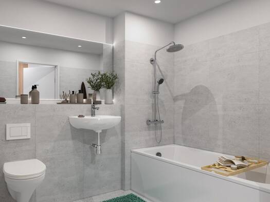 Wohnung zum Kauf - Erstbezug provisionsfrei 279.000 € 2 Zimmer 57,8 m² St. Lorenz Nord Lübeck 23556