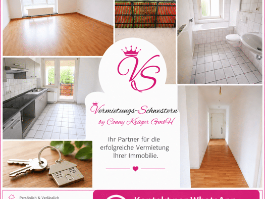 Wohnung zur Miete 370 € 2 Zimmer 63,2 m² 4. Geschoss Carl-von-Ossietzky-Straße 15 Lutherviertel Lutherviertel 09126