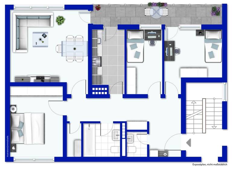 Wohnung zum Kauf 360.000 € 4 Zimmer 93 m² Gievenbeck Münster 48161