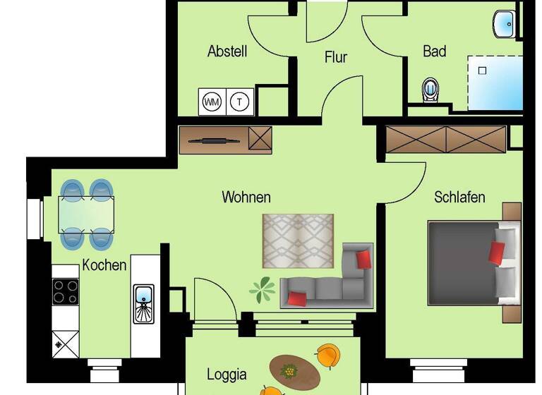 Wohnung zur Miete 1.285 € 2 Zimmer 63,4 m² 3 Geschosse frei ab 01.06.2026 Posthausen Ottersberg 28870