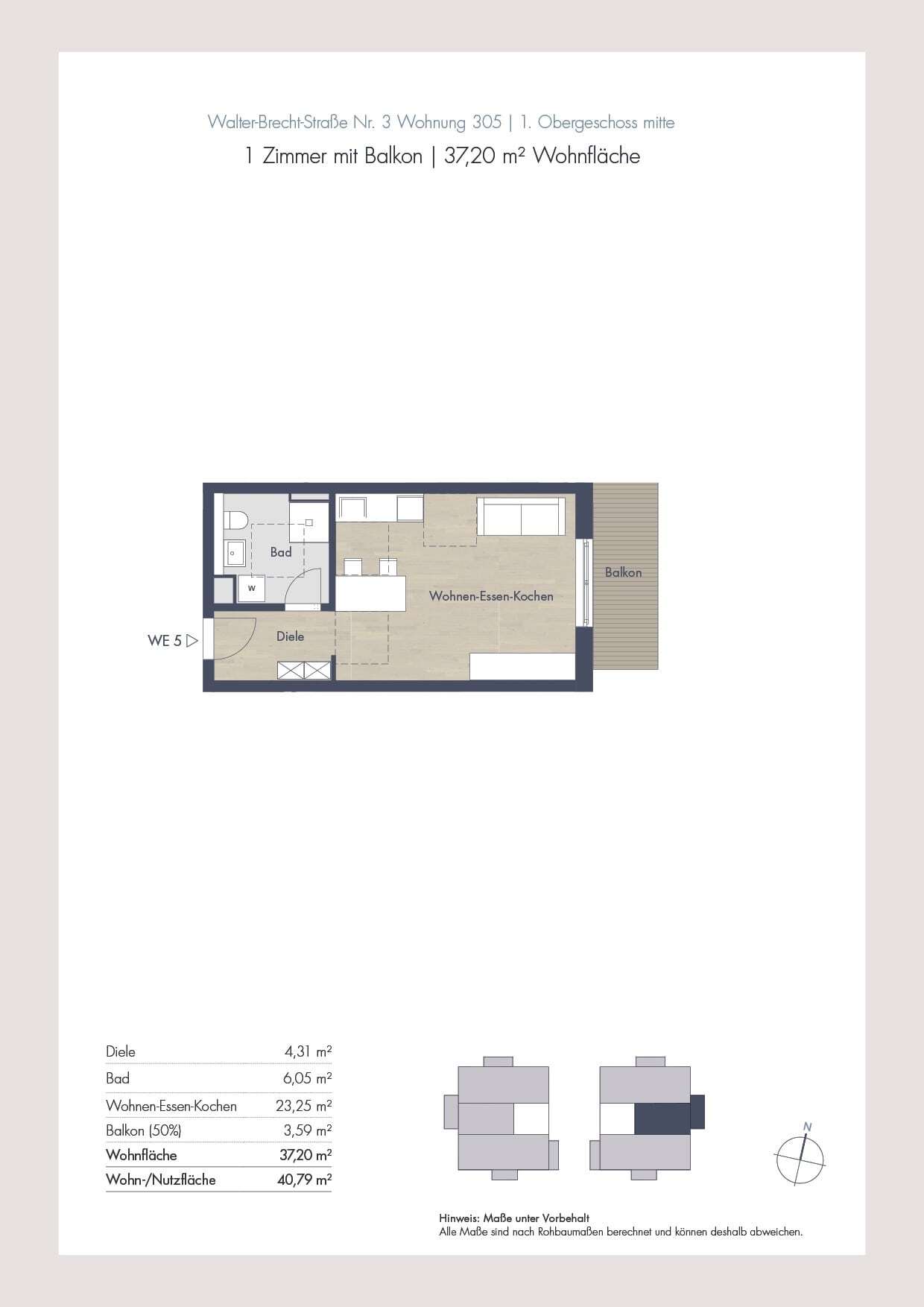 Wohnung zum Kauf provisionsfrei 368.000 € 1 Zimmer 37,2 m²<br/>Wohnfläche Aubing-Süd München 81243