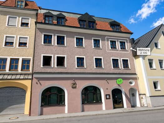 Wohnung zur Miete 570 € 1 Zimmer 34 m² 2. Geschoss Innstraße 18 Haidenhof-Süd Passau 94032