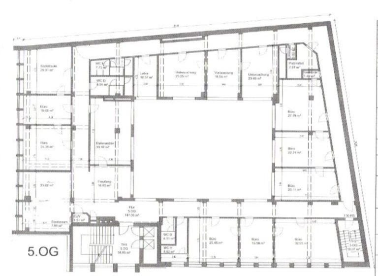 Bürofläche zur Miete provisionsfrei 10,85 € 550 m² Bürofläche teilbar ab 550 m² Altstadt Duisburg 47051