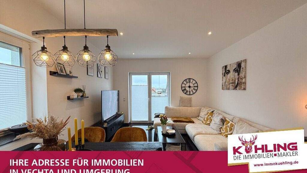 Penthouse zur Miete 950 € 3 Zimmer 95 m² 2. Geschoss frei ab 01.06.2026 Vechta 49377