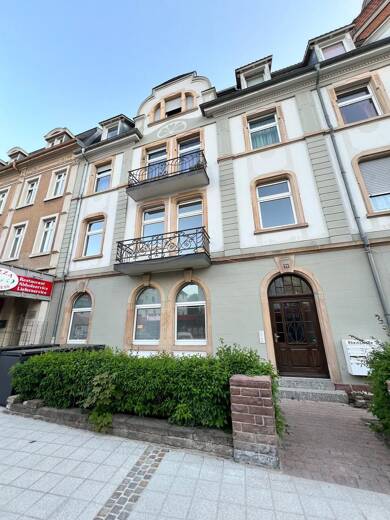 Wohnung zur Miete 750 € 4 Zimmer 87 m² Geschoss 1/3 frei ab sofort Baden-Baden - Weststadt Baden-Baden 76532