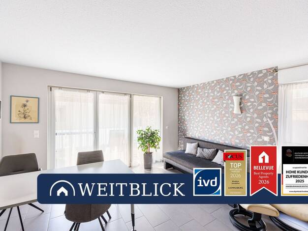 Wohnung zum Kauf 229.000 € 2,5 Zimmer 55 m² 2. Geschoss Heutingsheim Freiberg am Neckar 71691