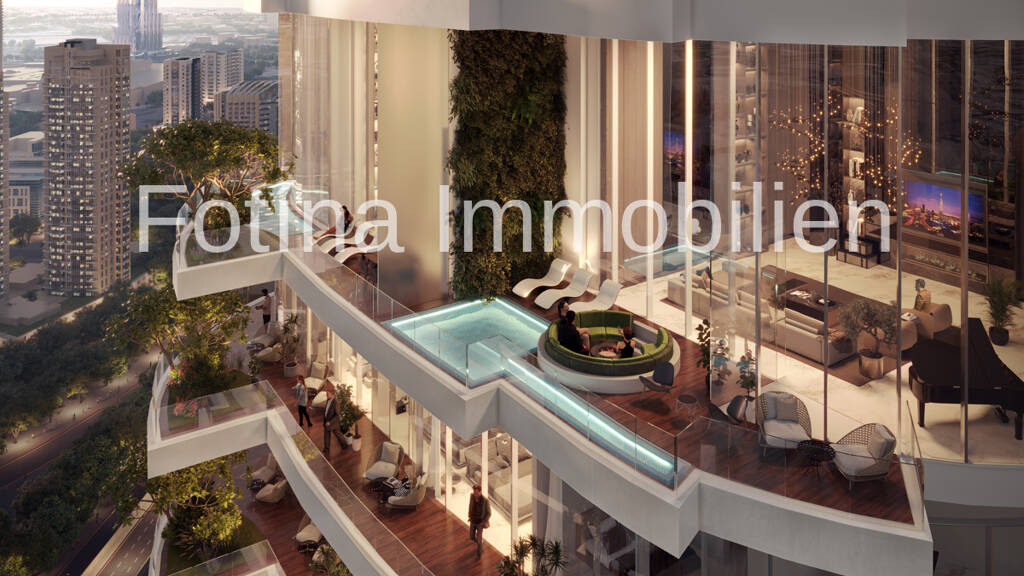 Wohnung zum Kauf - Erstbezug provisionsfrei 3.414.000 € 4,5 Zimmer 210 m² frei ab sofort Dubai, Business Bay