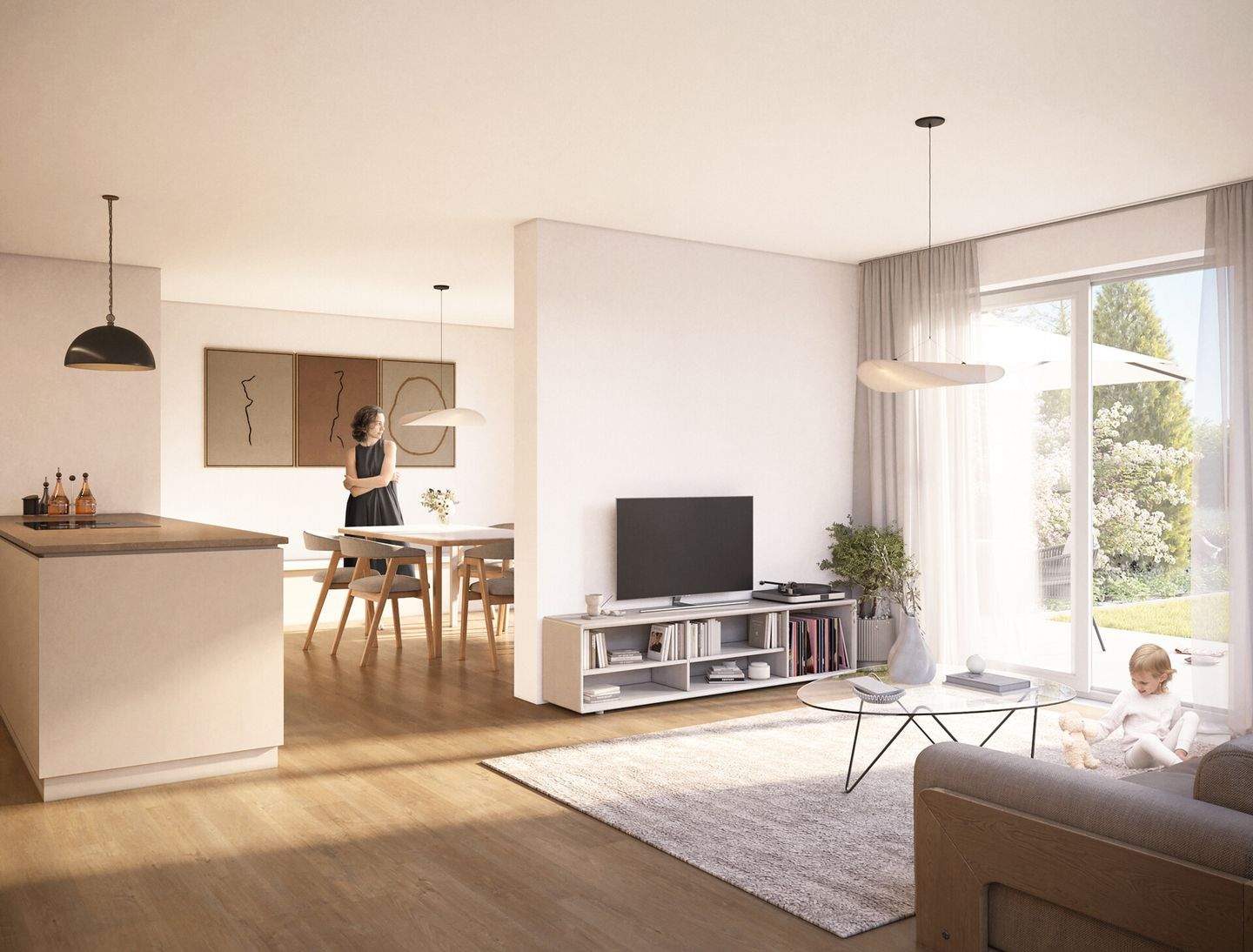 Immobilie in Moosburg - Exklusives Reihenhaus in Top-Lage! Aich-Moosburg - Bild 3