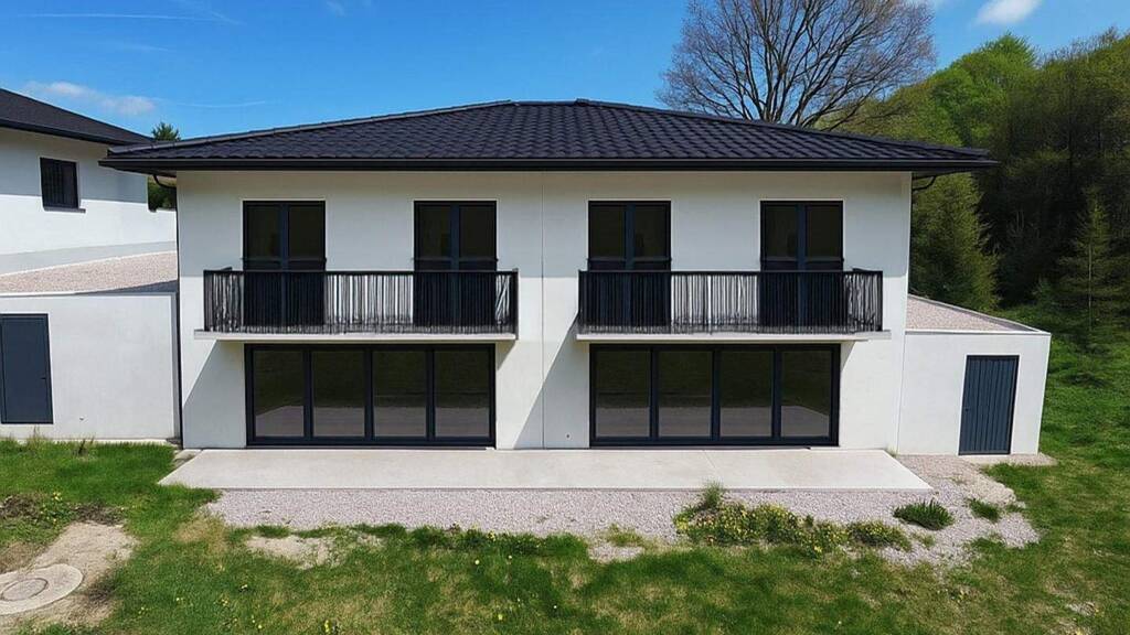 Reihenmittelhaus zum Kauf - Erstbezug 299.000 € 4 Zimmer 120 m² 212 m² Grundstück Bruckmühl 4901