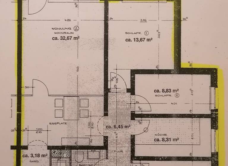 Wohnung zum Kauf provisionsfrei 259.000 € 4 Zimmer 86 m² Geschoss 1/4 Am Grasweg 16 Meckelfeld Seevetal 21217