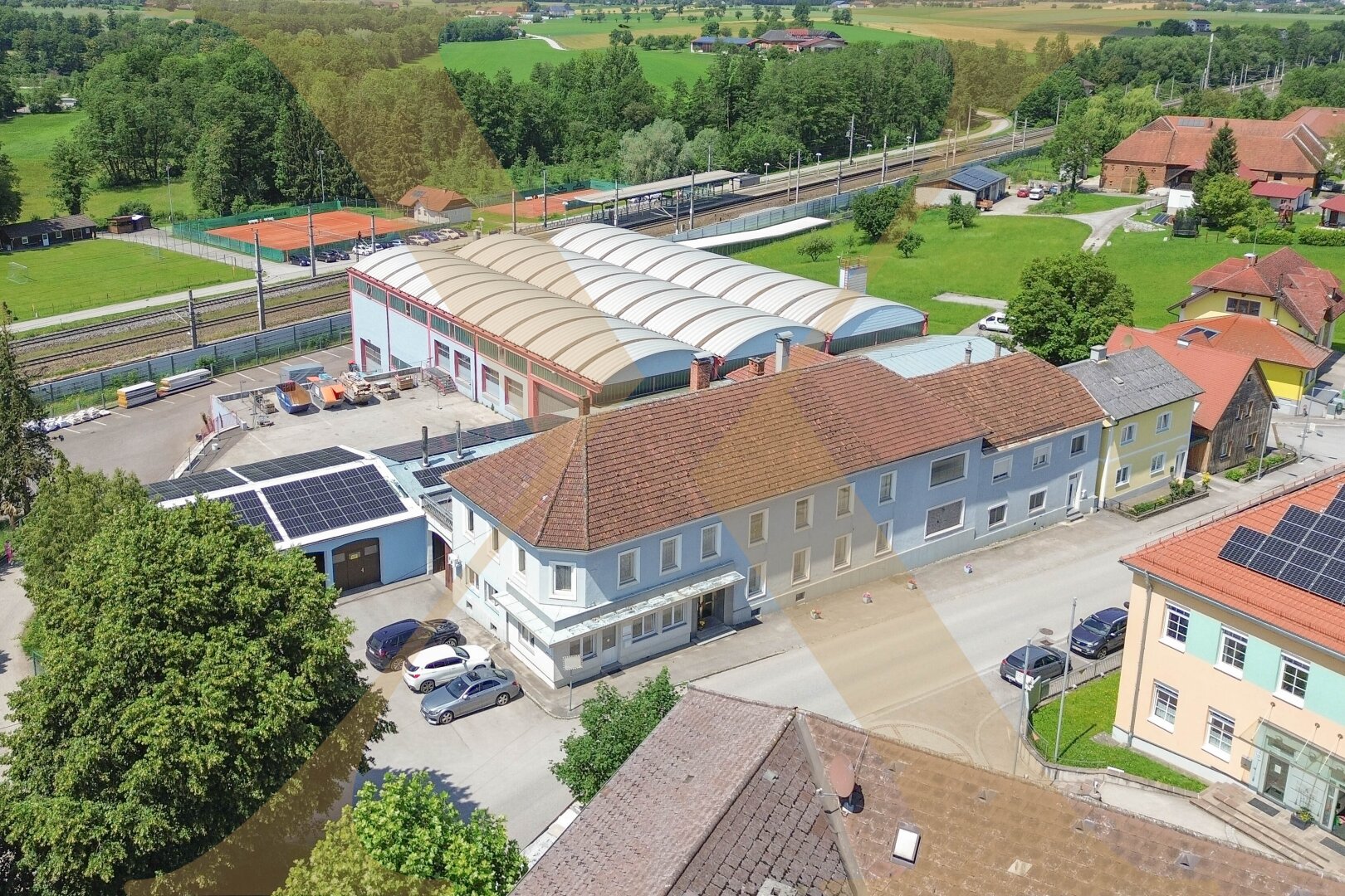 Halle/Industriefläche zum Kauf 2.100.000 € 4.500 m²<br/>Lagerfläche St. Peter in der Au 3352