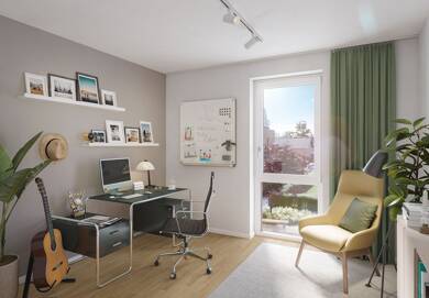 Wohnung zum Kauf - Neubau provisionsfrei 439.000 € 2 Zimmer 58,4 m² 1. Geschoss Hittfeld Hittfeld 21218