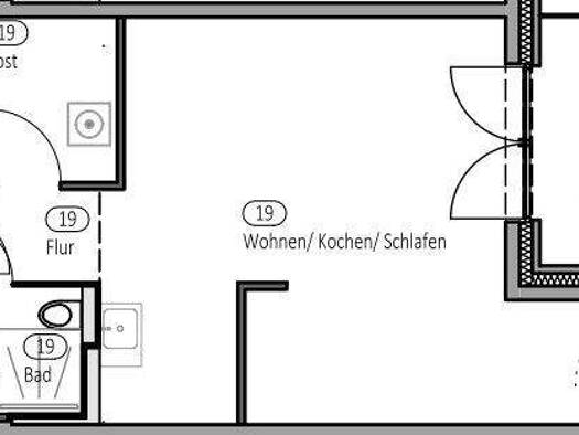 Studio zur Miete - Erstbezug 330 € 1 Zimmer 50 m² Rinteln 31737