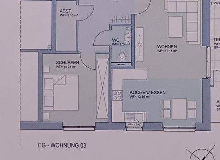 Terrassenwohnung zum Kauf provisionsfrei 312.000 € 3 Zimmer 89 m² EG Mecklenburger Weg 3 Leherheide Bremerhaven 27578
