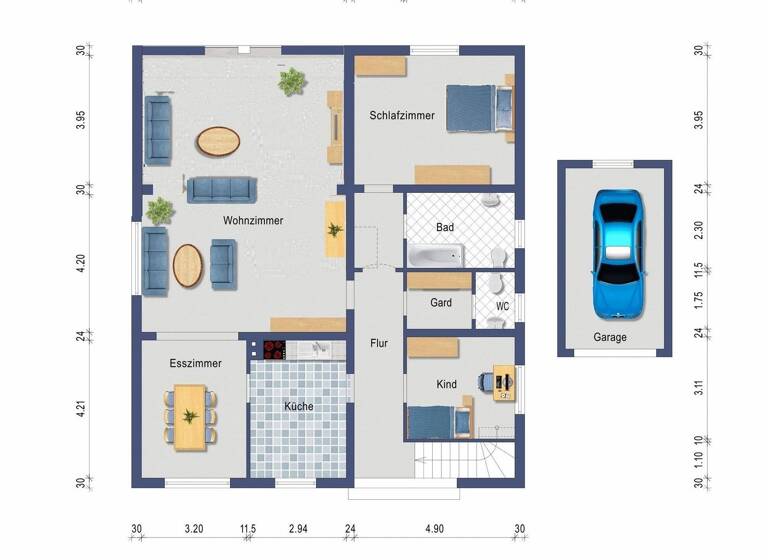Bungalow zum Kauf 476.000 € 4 Zimmer 120 m² 492 m² Grundstück Obernhain Wehrheim 61273