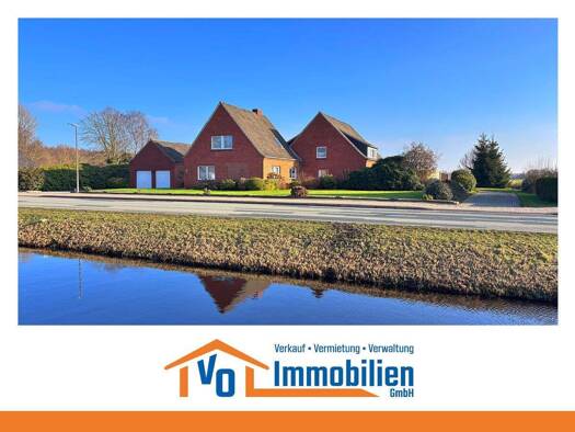 Einfamilienhaus zum Kauf 289.000 € 11 Zimmer 235 m² 17.904 m² Grundstück Ostgroßefehn Großefehn 26629