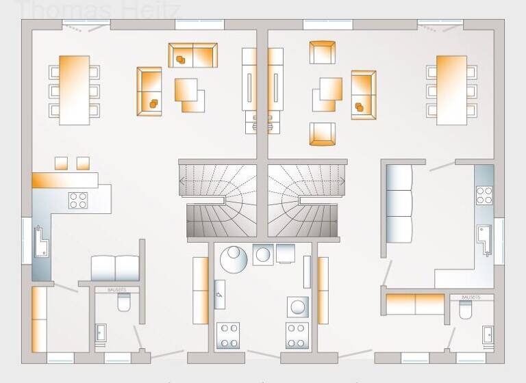 Mehrfamilienhaus zum Kauf - Erstbezug provisionsfrei 519.000 € 10 Zimmer 263,4 m² 711 m² Grundstück Oberauerbach Zweibrücken 66482