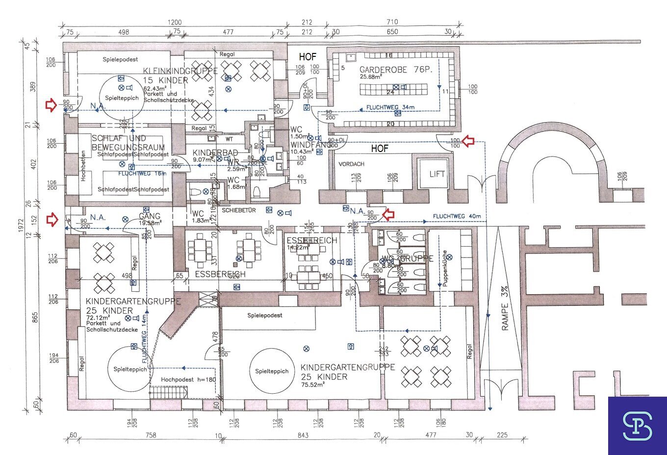 Büro-/Praxisfläche zur Miete 3.030 € Wien 1200