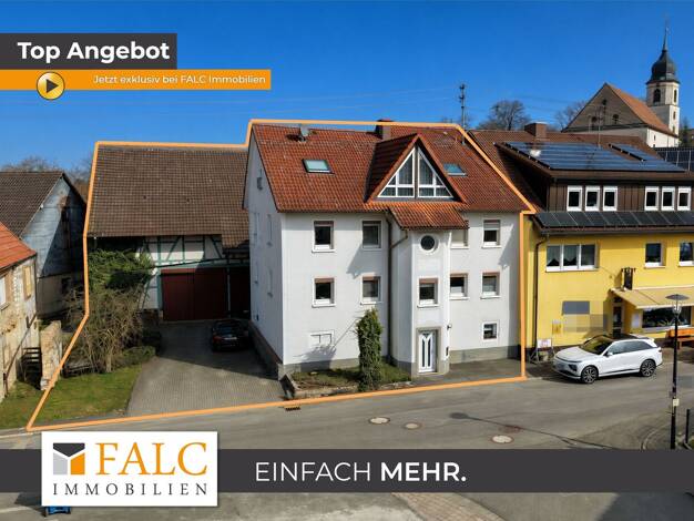 Mehrfamilienhaus zum Kauf 350.000 € 9 Zimmer 277 m² 655 m² Grundstück Oberwittstadt Ravenstein 74747
