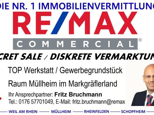 Werkstatt zum Kauf 705 m² Lagerfläche Müllheim 79379