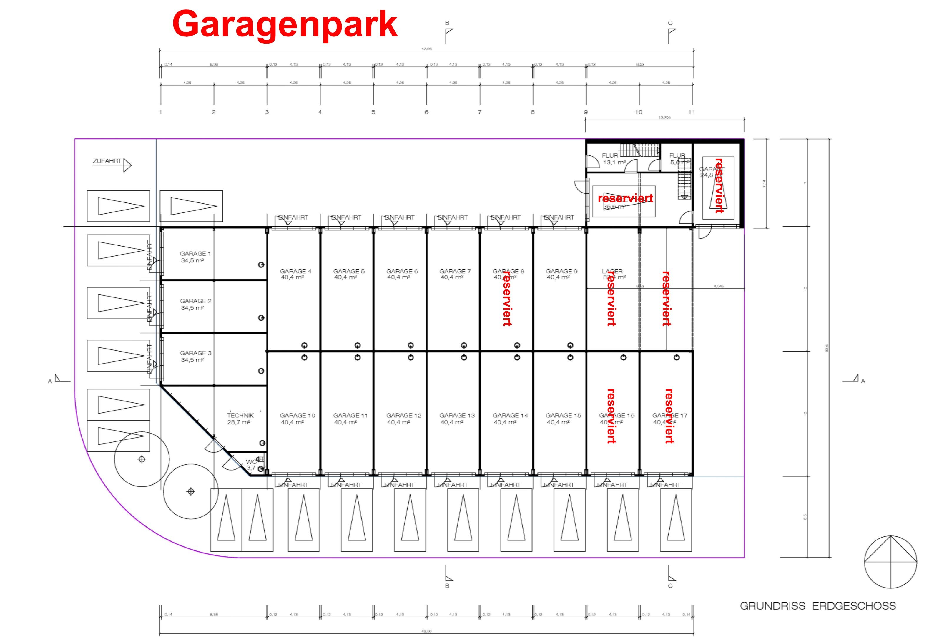 Garage/Stellplatz zur Versteigerung 105.000 CHF Ramsen 8262