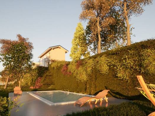 Villa zum Kauf 820.000 € 5 Zimmer 160 m² 1.150 m² Grundstück Seeblick Meina 28046