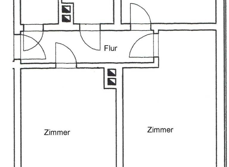 Wohnung zur Miete 395 € 3 Zimmer 63 m² frei ab sofort Bitterfelder Straße 35 b Bad Düben 04849