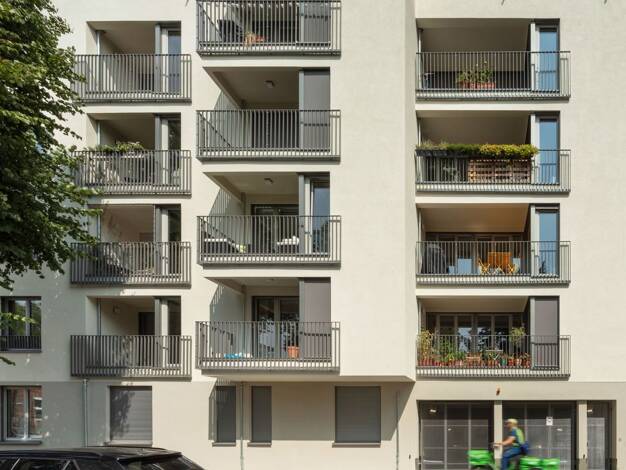 Wohnung zum Kauf - Erstbezug provisionsfrei 475.000 € 3 Zimmer 67,3 m² 1. Geschoss Charlottenburger Straße 48 Weißensee Pankow 13086