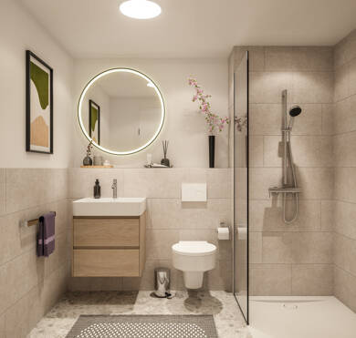 Wohnung zum Kauf - Neubau provisionsfrei 769.900 € 3 Zimmer 86,3 m² 1. Geschoss Landsberg Landsberg am Lech 86899