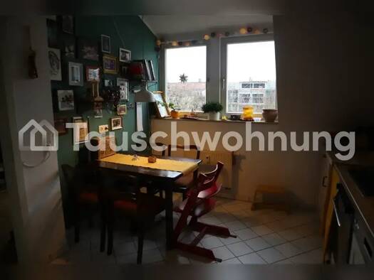 Wohnung zur Miete Tauschwohnung 780 € 3 Zimmer 87 m² 4. Geschoss Connewitz Leipzig 04277