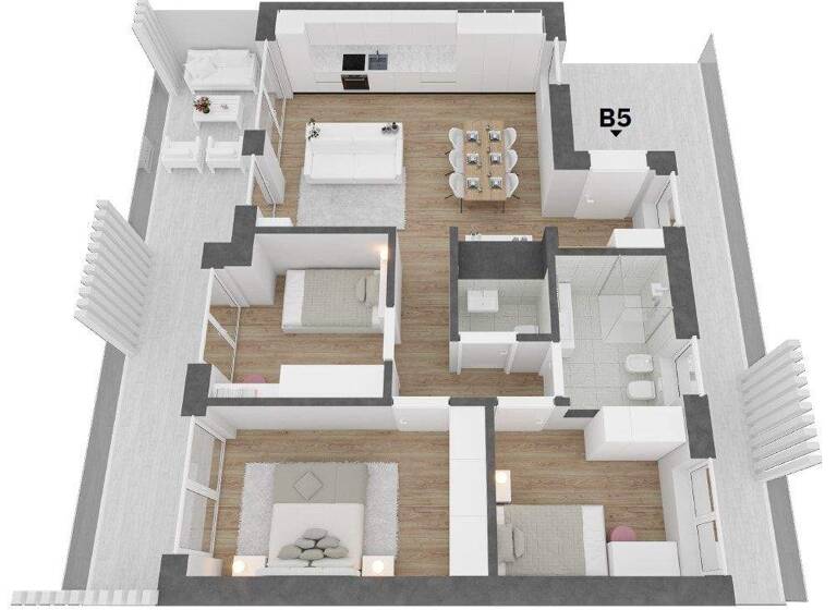 Wohnung zum Kauf 660.000 € 4 Zimmer 76 m² 1. Geschoss Brixen 39042