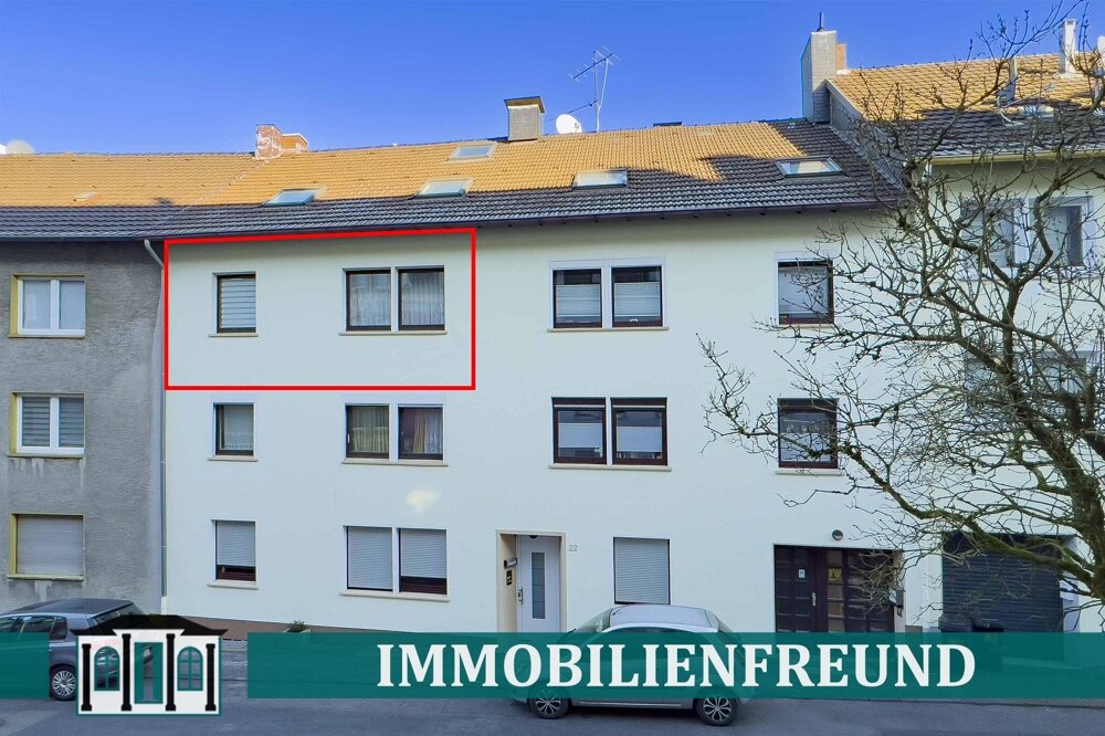 Wohnung zum Kauf 97.500 € 3 Zimmer 61,7 m²<br/>Wohnfläche 2.<br/>Geschoss Scheid Remscheid 42853