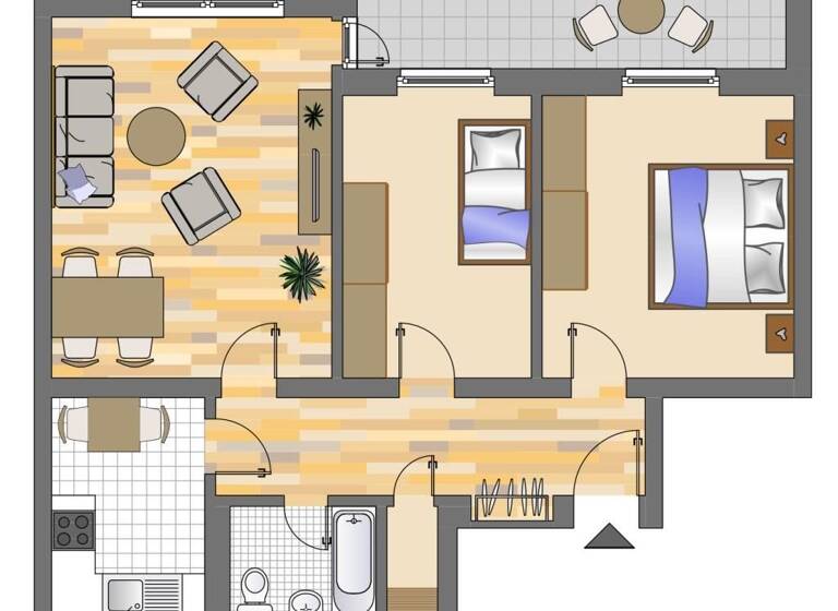 Wohnung zur Miete 569 € 3 Zimmer 73 m²<br/>Wohnfläche 6.<br/>Geschoss Adolf-Saenger-Straße 32 Geisweid Siegen 57078
