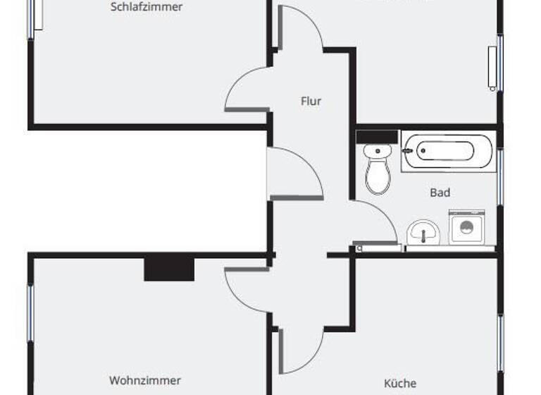 Wohnung zur Miete 676 € 3 Zimmer 70,9 m²<br/>Wohnfläche EG<br/>Geschoss 20.05.2025<br/>Verfügbarkeit Igelsdorfer Weg 19 Vogelherd Schwabach 91126