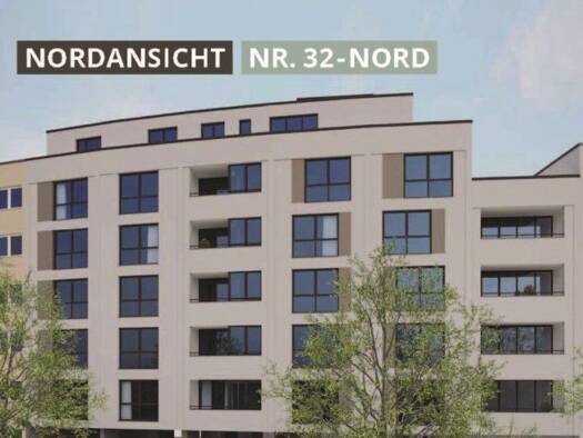 Wohnung zur Miete - Erstbezug 820 € 2 Zimmer 54 m² 5. Geschoss frei ab sofort Merianstraße 32 Schoppershof Nordöstliche Außenstadt 90409