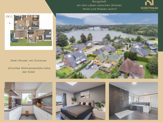 Mehrfamilienhaus zum Kauf 568.000 € 5 Zimmer 213 m² 1.024 m² Grundstück Borgstedt 24794